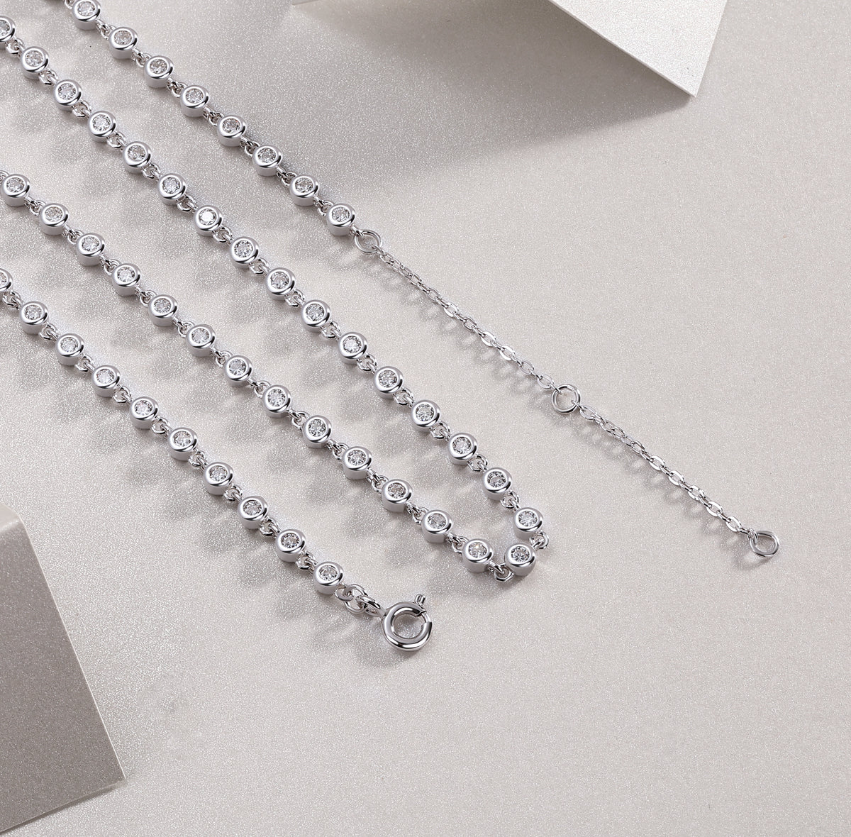 1Heart - to - heart - A Fashionable And Luxurious Diamond Jewelry Pendant Set With Moissanite S925 Sterling Silver And Platinum Plating Prohibit TikTok sales - 5 - CJ