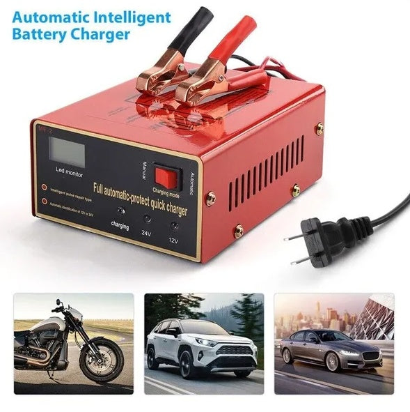 Maintenance Free Battery Charger 12V 24V 10A 140W Output For Electric Car Pro - 5 - CJ
