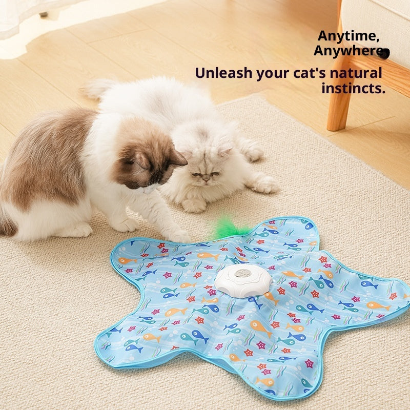 Cat Toy Smart Cat Hunting Cover Electric Relieving Stuffy - 0 - CJ