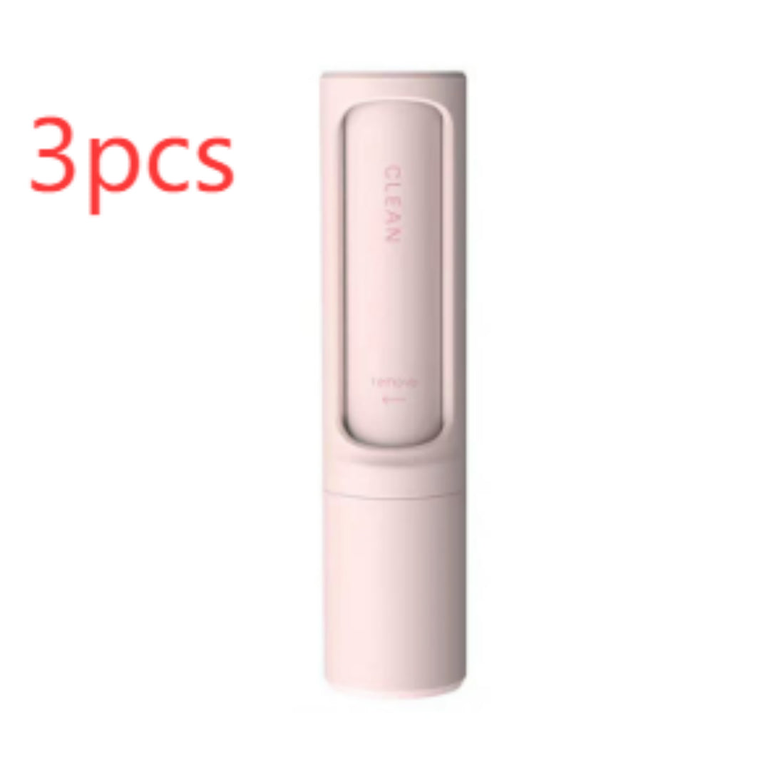2 - 1 Reusable Pet Hair Remover Brush Lint Roller Portable Effective Self Cleaning Tool for Cat Dog Fur Hair Dust Removal Brush - 0 - CJ