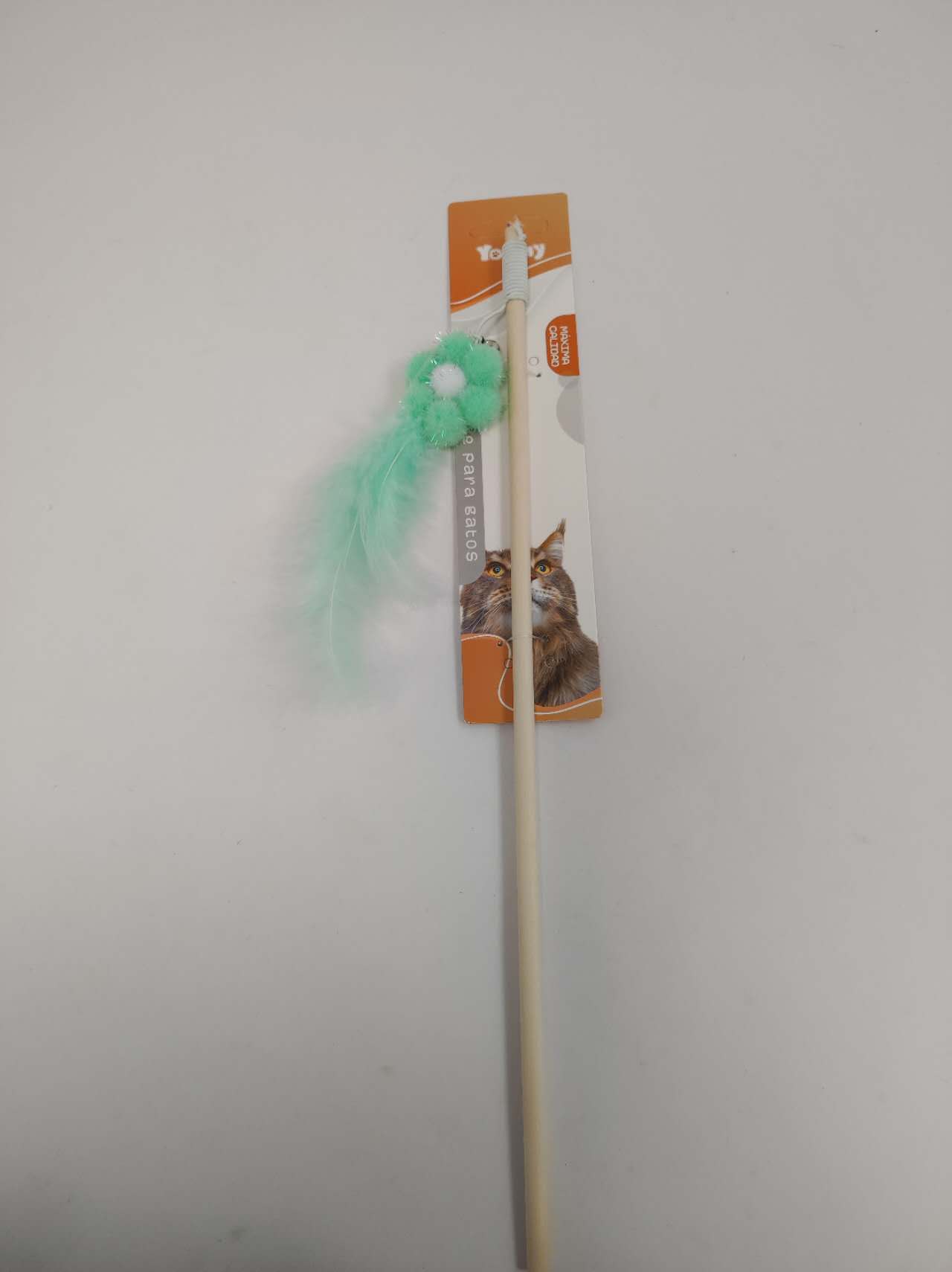 Wooden Pole Small Flower, Cat Teasing Stick - 5 - CJ