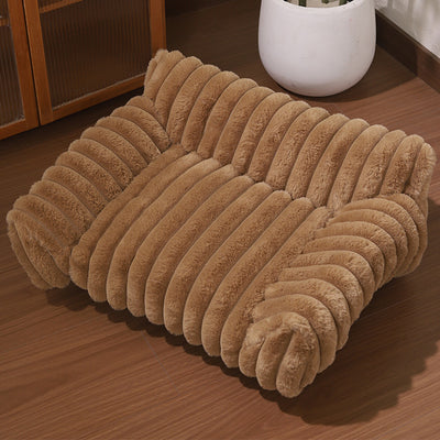 Cat Sofa Rabbit Plush Pet Thickened Large Kennel - 0 - CJ