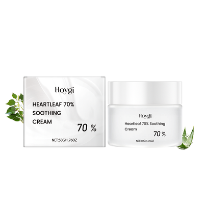 Hoygi Heart Leaf Moisturizing And Soothing Cream, Relieves Dry Skin, Hydrates, Nourishes And Restores Skin Elasticity - 5 - CJ