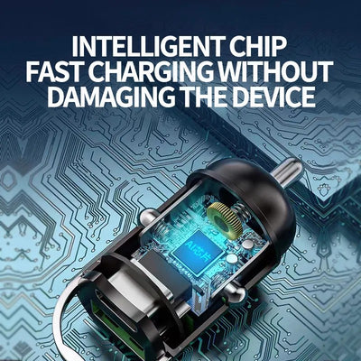 The Car Mini Charger Is Small And Does Not Take Up Space, Which Is Super Practical, Suitable For Multiple Models, And Super Efficient Charging. - 5 - cjdropshipping