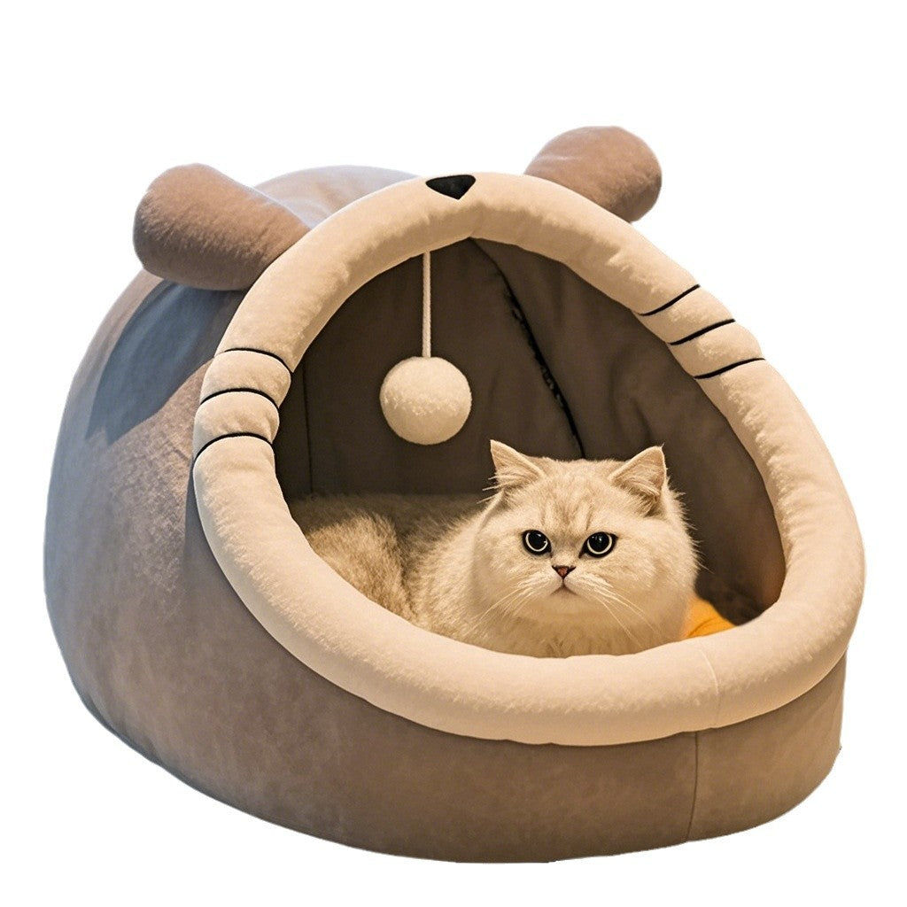 Four Seasons Universal Semi - closed Package Pet Bed - 0 - CJ