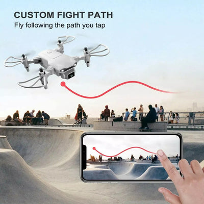 V9 Mini Drone For Kids Adults 720P HD FPV Camera, Foldable RC Quadcopter For Boys Girls With Altitude Hold, Headless Mode,Logistics Is Randomly Sent By UPS,USPS,FEDEX,Amazon Logistics. - 5 - CJ