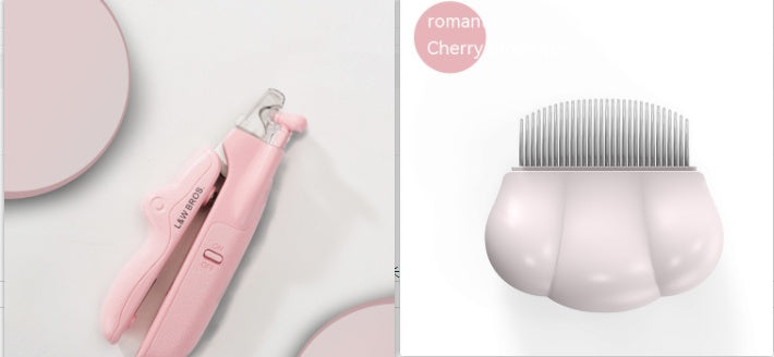 Pet Nail Clippers With LED Light Dogs Cat Nail Scissors Professional Trimmer Tool Care Grooming Supplies - 0 - CJ - Suit2 - BM990221 - CJMY149512118RI