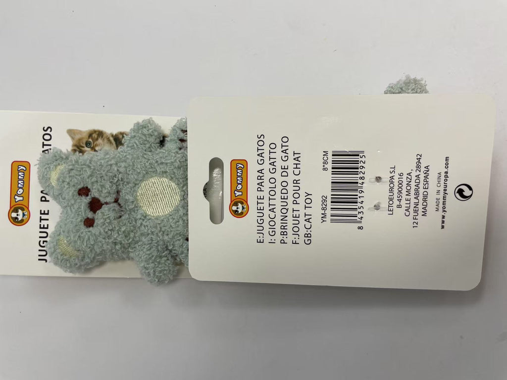 Cat Toy Plush Bear