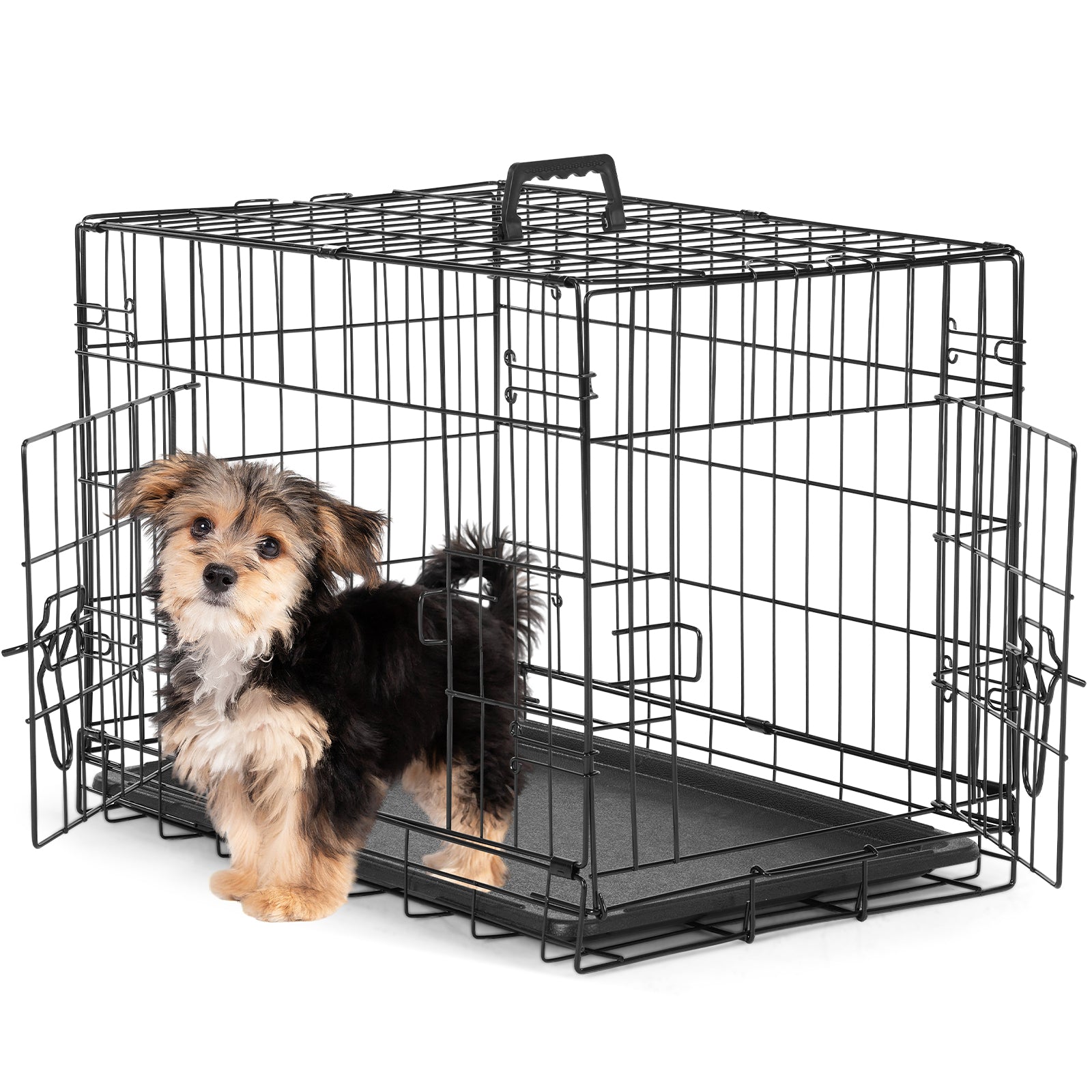 A Dog Cage With Two Doors - 5 - CJ
