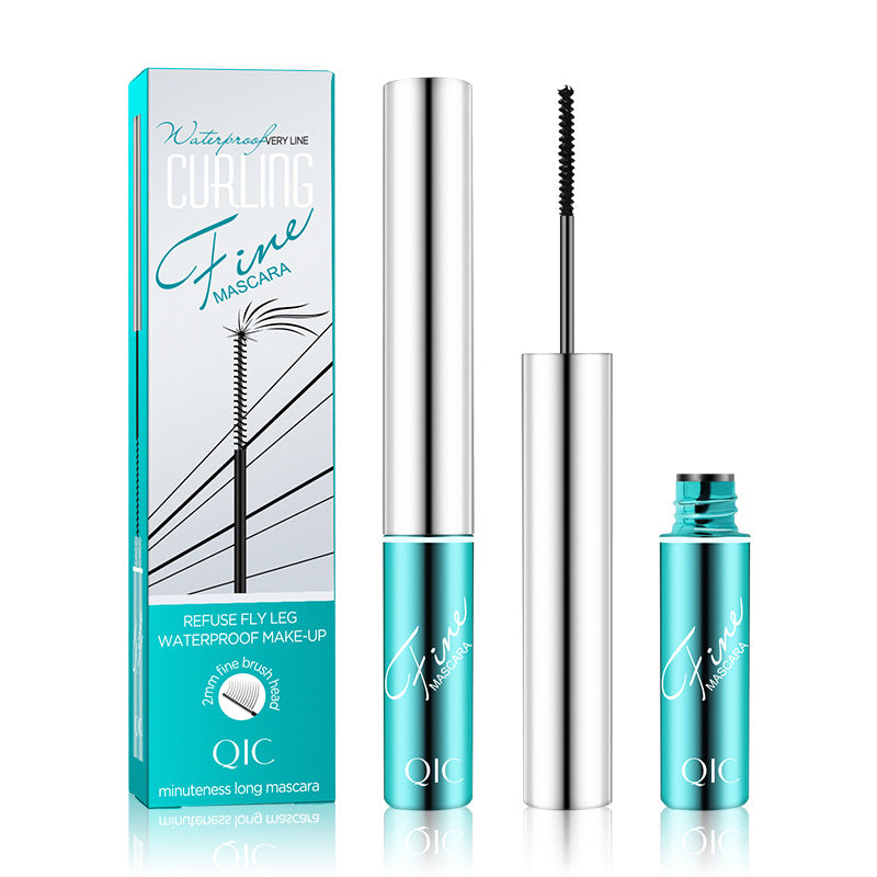 Slim Curly Naturally Elongated Non Caking Waterproof Fine Brush Eye Black - 0 - CJ