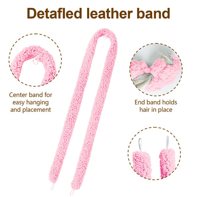 Satin Heatless Hair Curler, Lazy Natural Soft Wave DIY Heatless Curls For Sleep In Overnight, For All Hair Types - 5 - CJ
