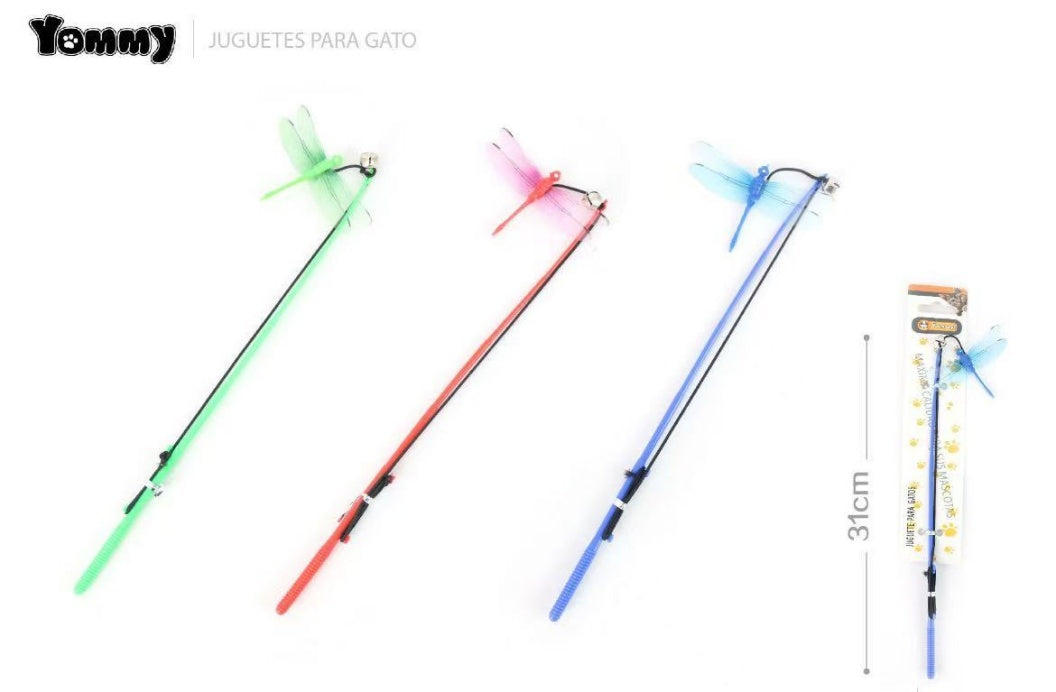 Small Dragonfly Cat Teaser - 5 - CJ