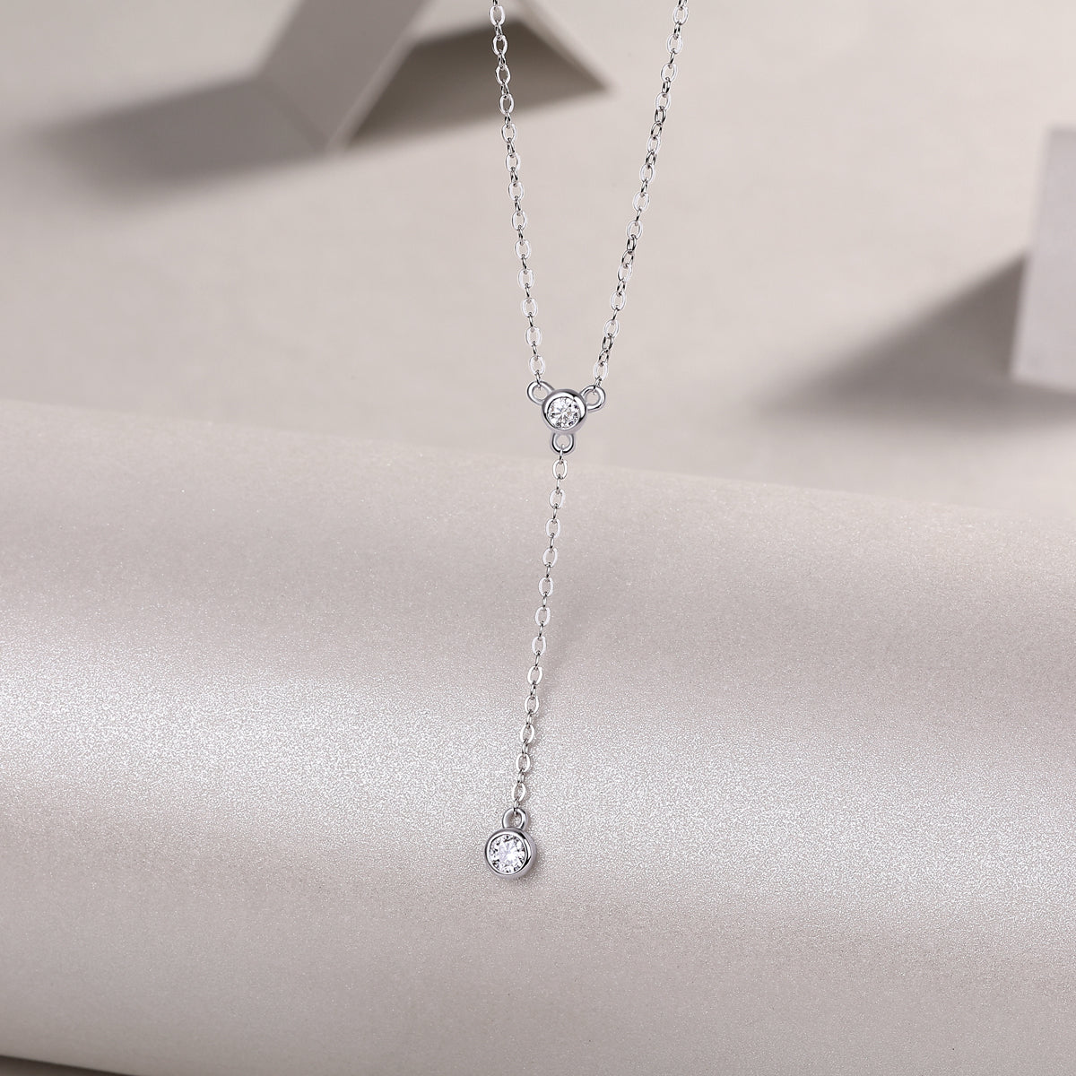 1Tassel - A Fashionable And Luxurious Diamond Jewelry Pendant Set With Moissanite S925 Sterling Silver And Platinum Plating Prohibit TikTok sales - 5 - CJ