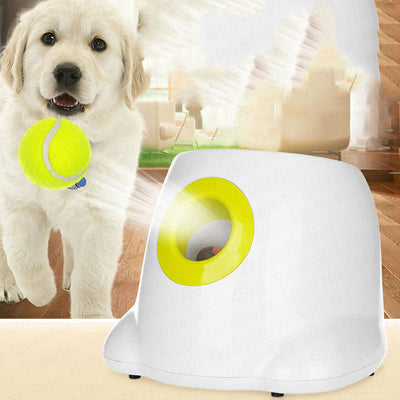 Dog Pet Automatic Interactive Ball Launcher - 0 - CJ