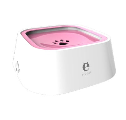 Portable Dog Bowl Pet Floating Bowl Splash - proof - 0 - CJ - Pink - CJJJCWMY01163 - Pink