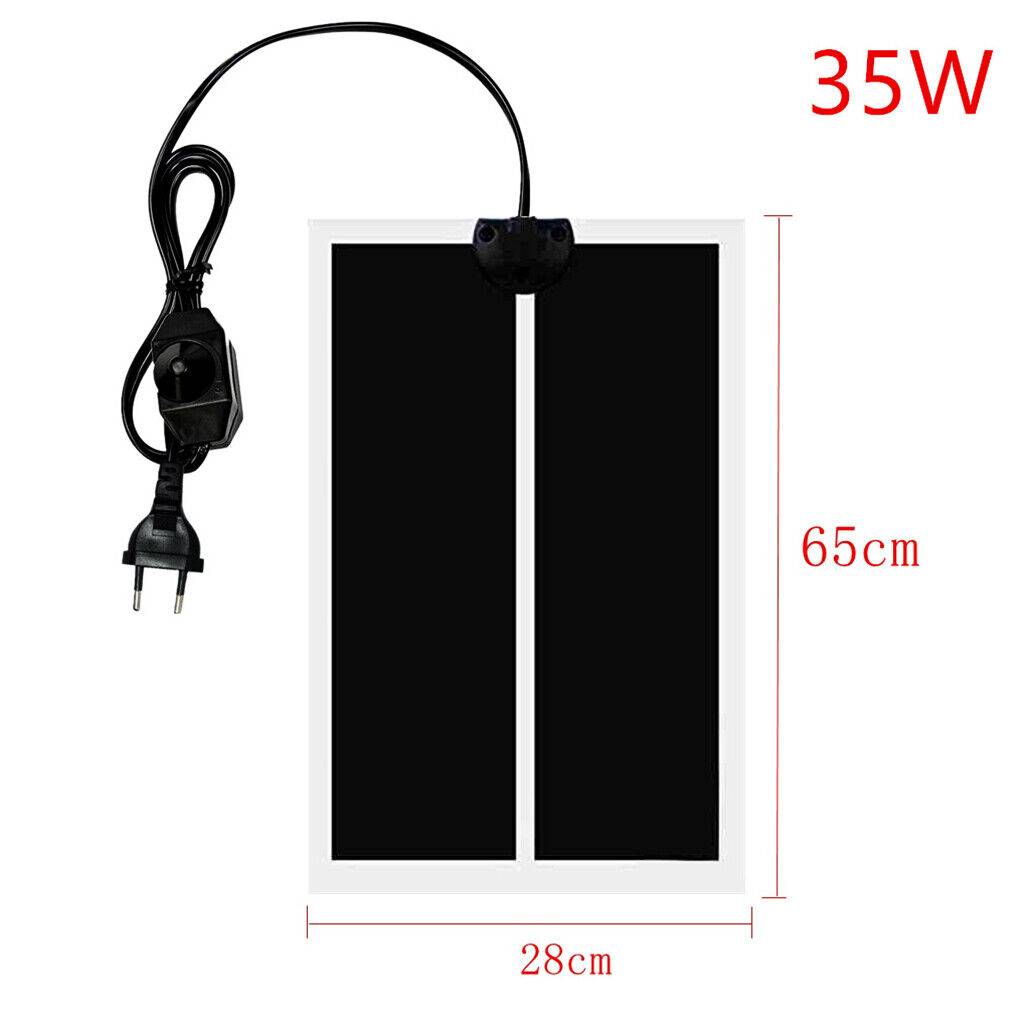 Pet Reptile Terrarium - Heizkissen - Heizmatte Mit Thermostatregler EU - Stecker - 5 - cjdroshippping