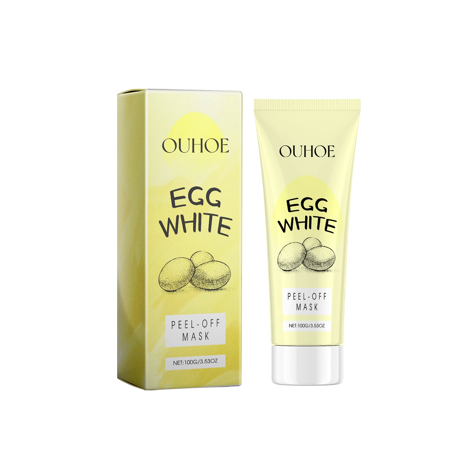 OUHOE Exfoliating Peel Mask Facial Cleansing Blackhead Gentle Non - Tight Moisturizing Peel Mask - 5 - CJ