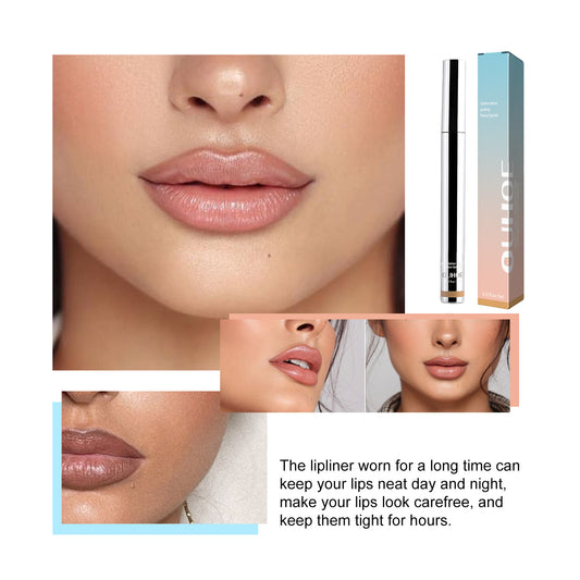 OUHOE Peel Lip Liner, Plump Lip Lines Show Lip Color Without Makeup Peeling Lip Liner - 5 - CJ