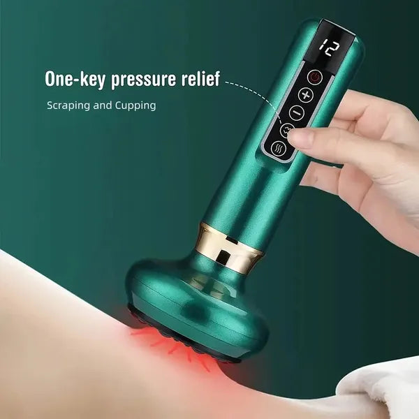 Body Gua Sha Scraping Massager. 12 Level Electric Vacuum Cupping Massager, Rechargeable And Cordless. Perfect For Halloween, Christmas And Birthday Gifts - 5 - cjdropshipping