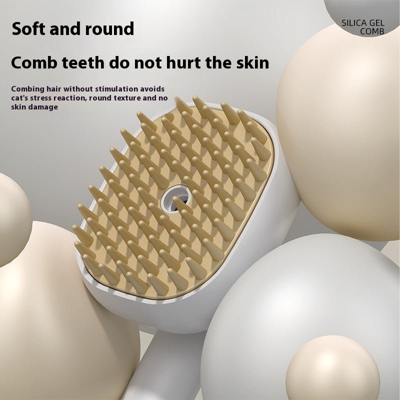 Pets Cat Dog Soft Teeth Electric Massage Spray Comb Pet Products - 0 - CJ