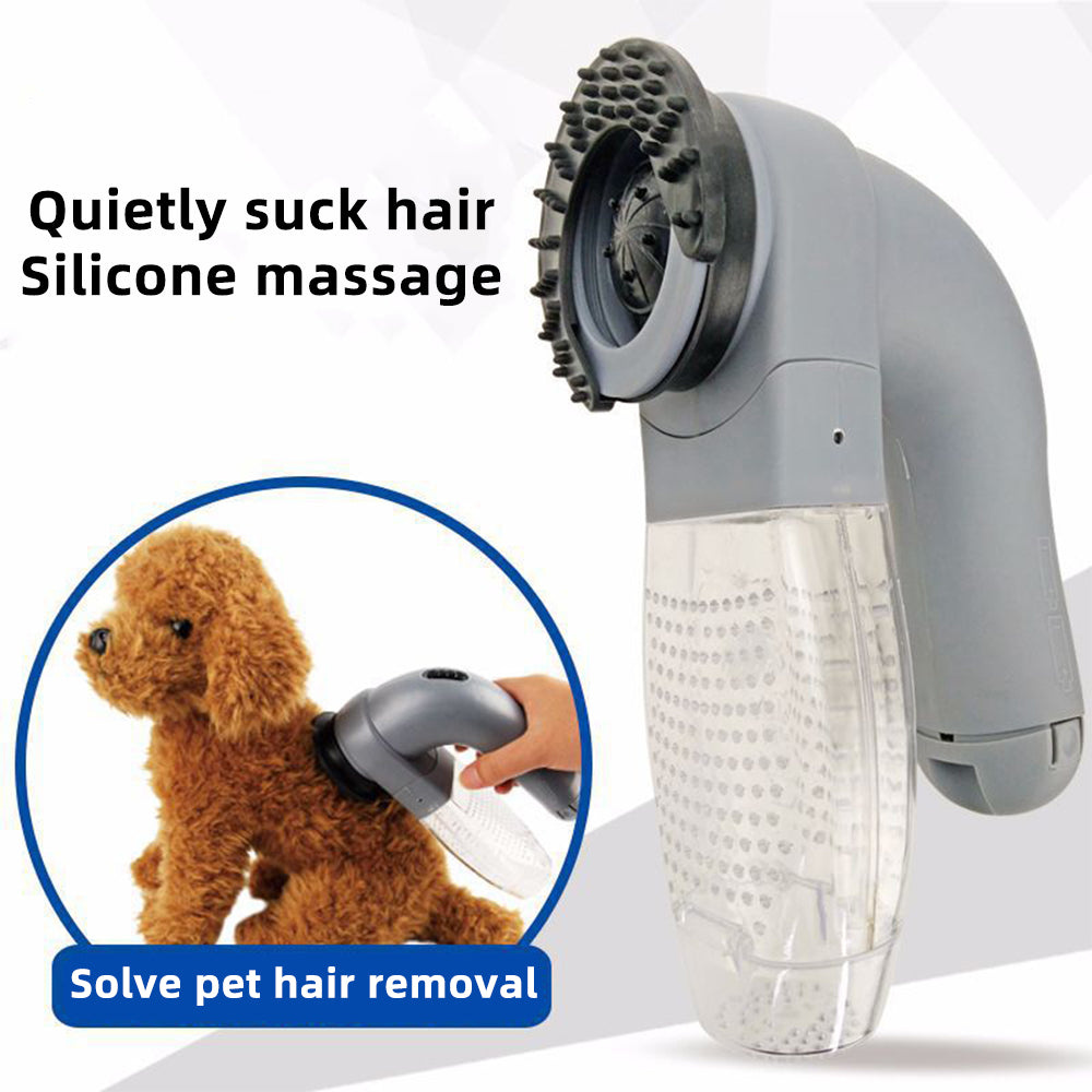 Electric Pet Hair Portable Pet Massage Cleaning Vacuum Cleaner - 0 - CJ
