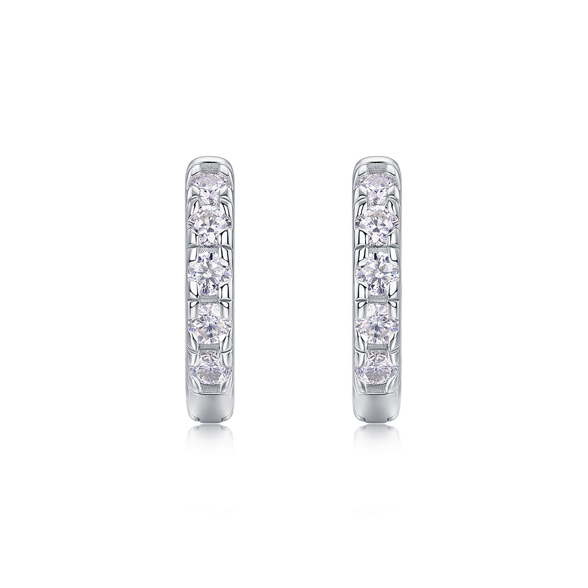 1Summer Iced Tea - Fashionable And Luxurious Diamond Jewelry Set With Moissanite S925 Sterling Silver And Platinum - plated Stud Earrings Prohibit TikTok sales - 5 - cjdropshipping