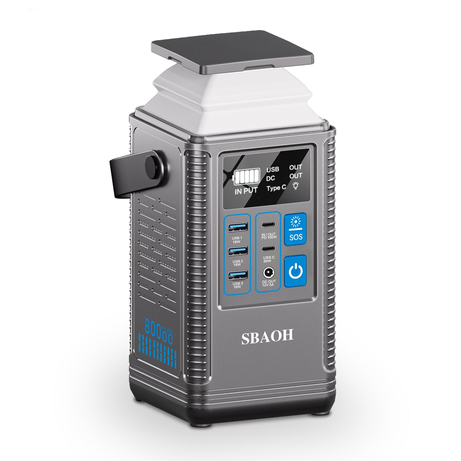 Power Station 296Wh Lithium Battery Mobile Power Supply 80000mAh Portable Rechargeable Battery Outdoor Energy Storage Power Supply - 5 - CJ