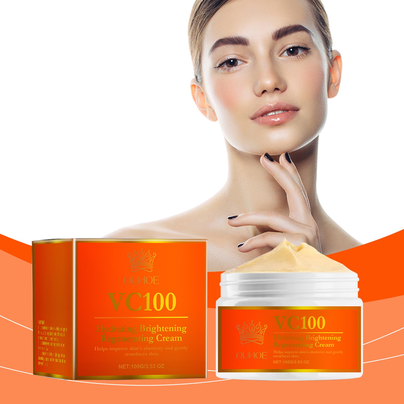 OUHOE Firming Moisturizing Cream, Hydrating Moisturizing Cream Firming Facial Skin, Nourishing And Enhancing Skin Shine - 5 - CJ