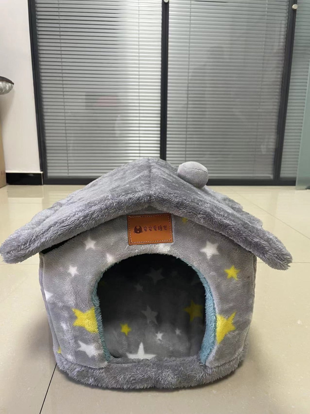 Foldable Dog House Pet Cat Bed Winter Dog Villa Sleep Kennel Removable Nest Warm Enclosed Cave Sofa Pets Supplies - 0 - CJ