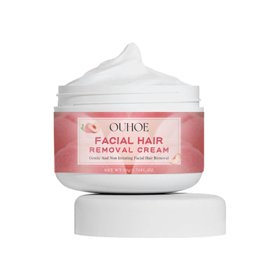 Ouhoe Peach Hair Removal Cream Gentle Non - Irritant Cleaning Ladies Facial Lip Hair Quick Hair Removal Cream - 5 - CJ