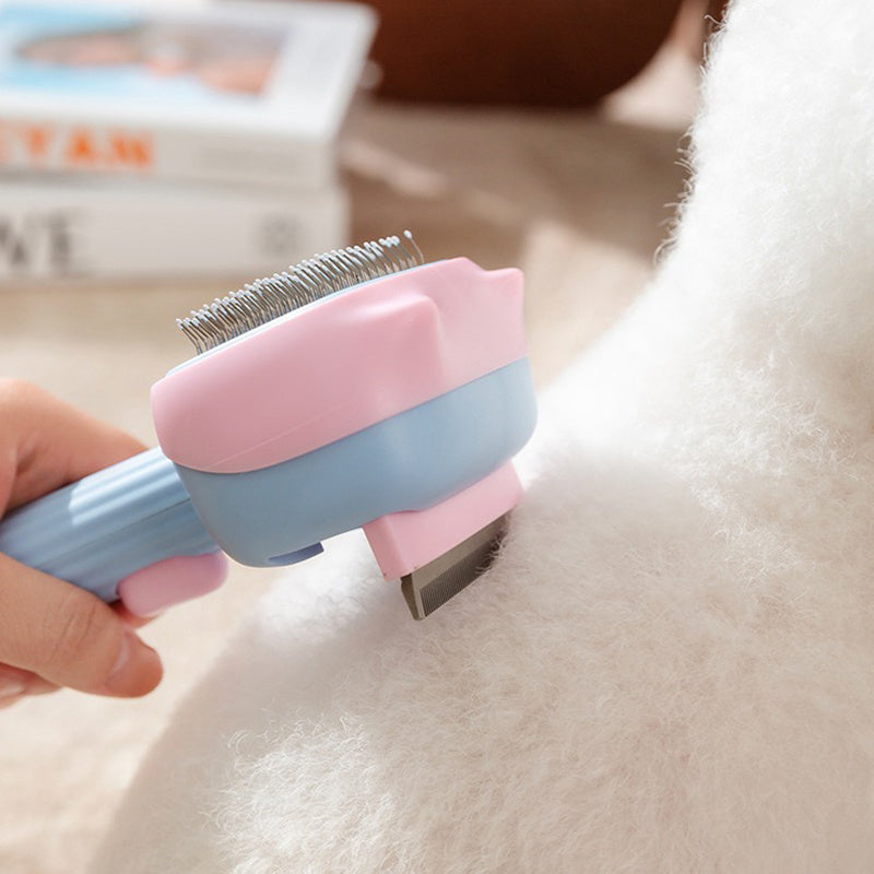 Pet Grooming Brush Dog Deshedding Brush For Large Dogs, Dematting Comb De - shedding Tool For Hair Cats, Pet Hair Grooming Brush Reduces Shedding, Great For Short To Long Hair Breeds - 5 - CJ
