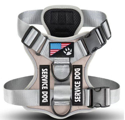 Large Dog Tactical Chest Strap Vest - 0 - CJ