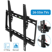 1Pc TV Wall Mount Tilt Dual Arm TV Mount Brackets Maximum VESA 400x400mm For 26 - 55in TVs - 5 - CJ