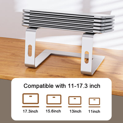 Laptop Tablet Stand Metal Portable Riser Bracket Hold Desk Table Mount - 5 - CJ