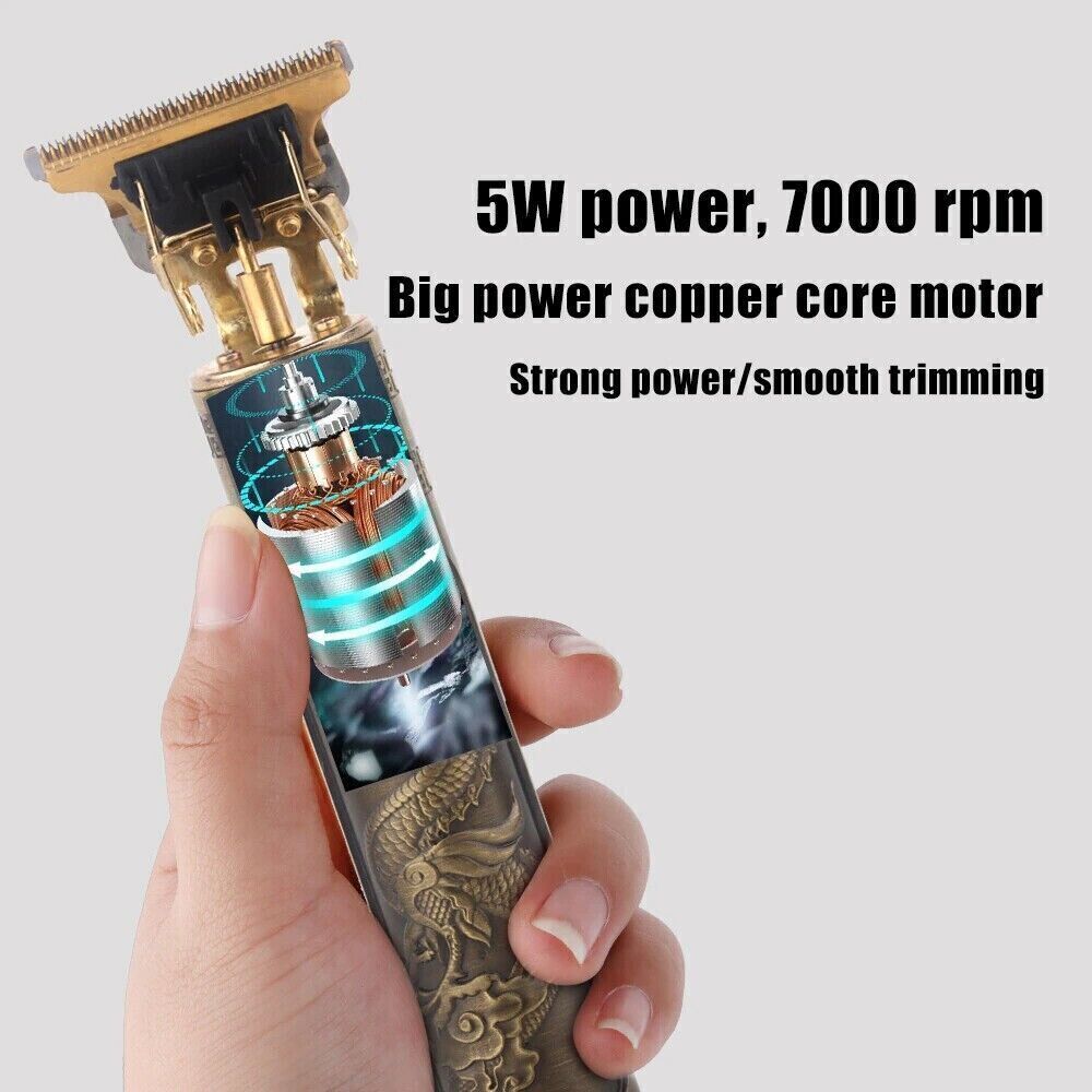 Professional Mens Hair Clippers Shaver Trimmers Machine Cordless Beard Electric - 5 - CJ