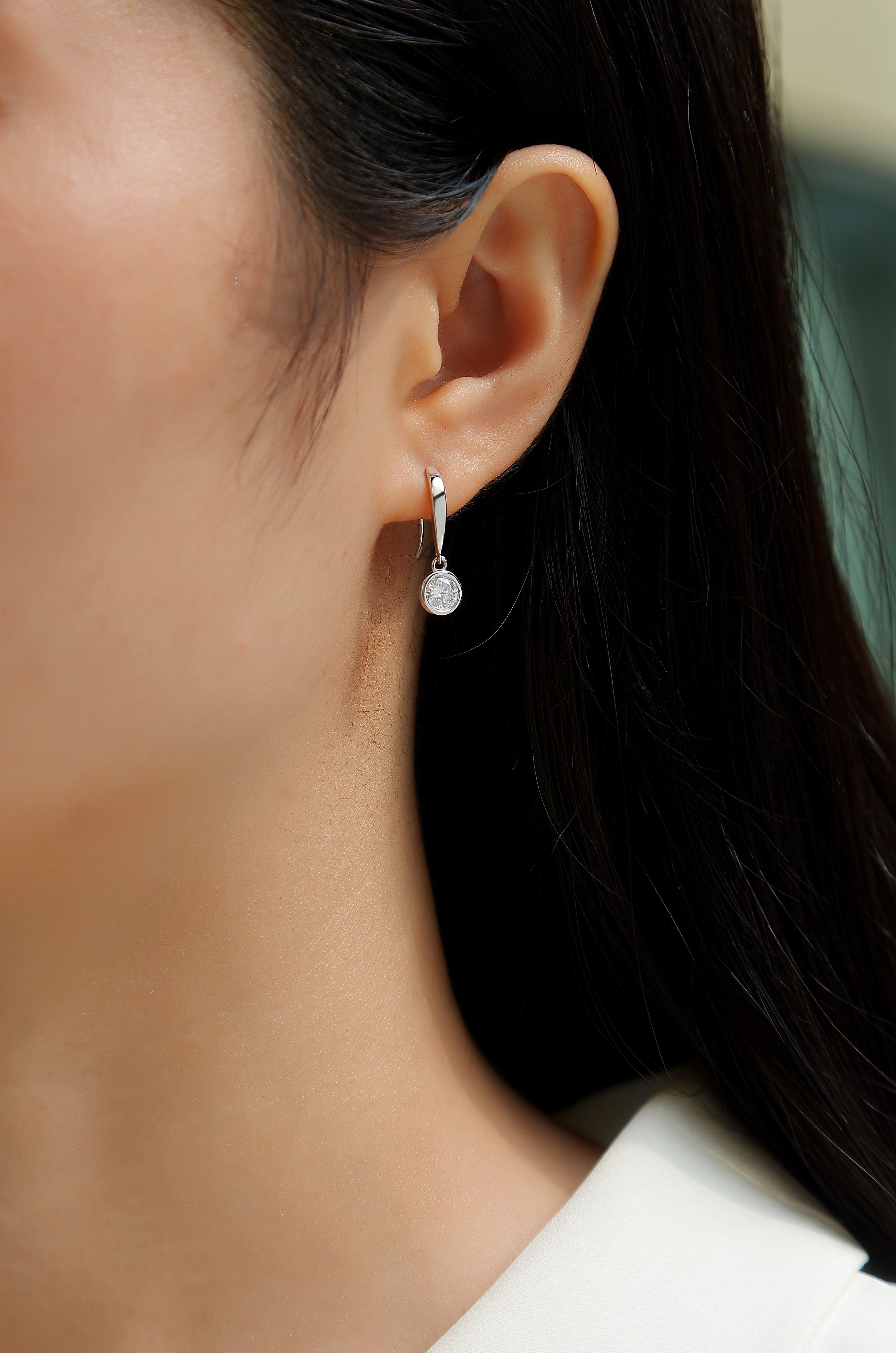 1Soft Light And Sweet Whispers - Fashionable Earrings And Stud Jewelry Set With Moissanite S925 Sterling Silver And Platinum - plated Diamonds Prohibit TikTok sales - 5 - cjdropshipping