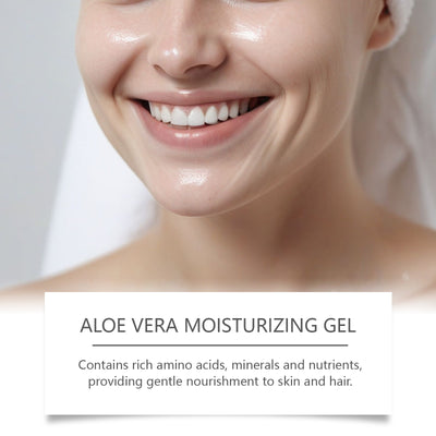 OceAura Aloe Vera Moisturizing Gel Gently Nourishes Facial Skin, Moisturizing And Refreshing Aloe Vera Gel - 5.0 - CJ