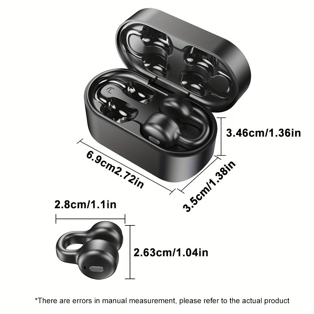 Wireless Open - back Headphones, Bluetooth Clip - on Earbuds, Sports Headphones, Ultra - lonoBattery Life, Unisex, Suitable For Everyday Wear, Christmas Gift, Birthday Gift. - 5 - CJ