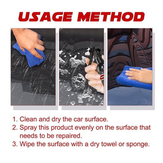 Hongyue Nano Repair Protection Spray Car Coating Agent Car Paint Maintenance Coating Crystal Wax Seal Glaze Coating Spray - 5 - CJ