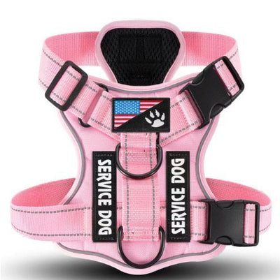 Large Dog Tactical Chest Strap Vest - 0 - CJ