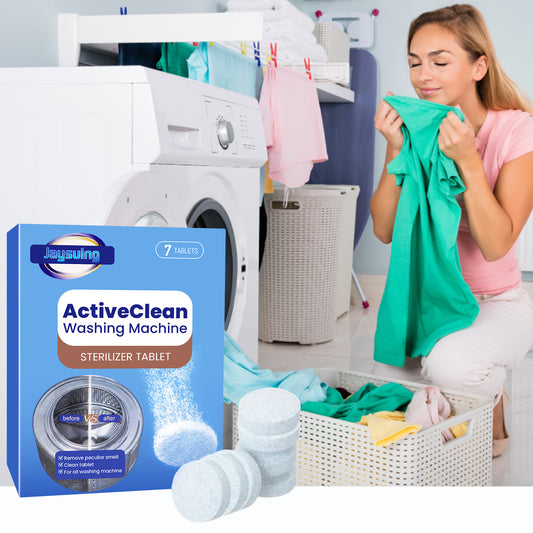 Jaysuing Washing Machine Cleaning Tablets Washing Machine Trough Automatic Roller Cleaning Dirt & Odor Cleaning Tablets - 5 - CJ