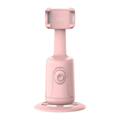 360 Auto Face Tracking Gimbal AI Smart Gimbal Face Tracking Auto Phone Holder For Smartphone Video Vlog Live Stabilizer Tripod - 4 - CJ - Pink - CJSJ1623187 - Pink