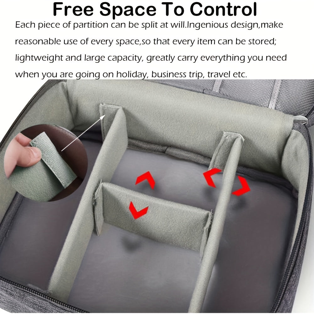 Electronics Organizer Travel Cable Organizer Bag Waterproof Portable Digital Storage Bag Electronic Accessories Case Cable Charger Organizer Case - 5 - CJ