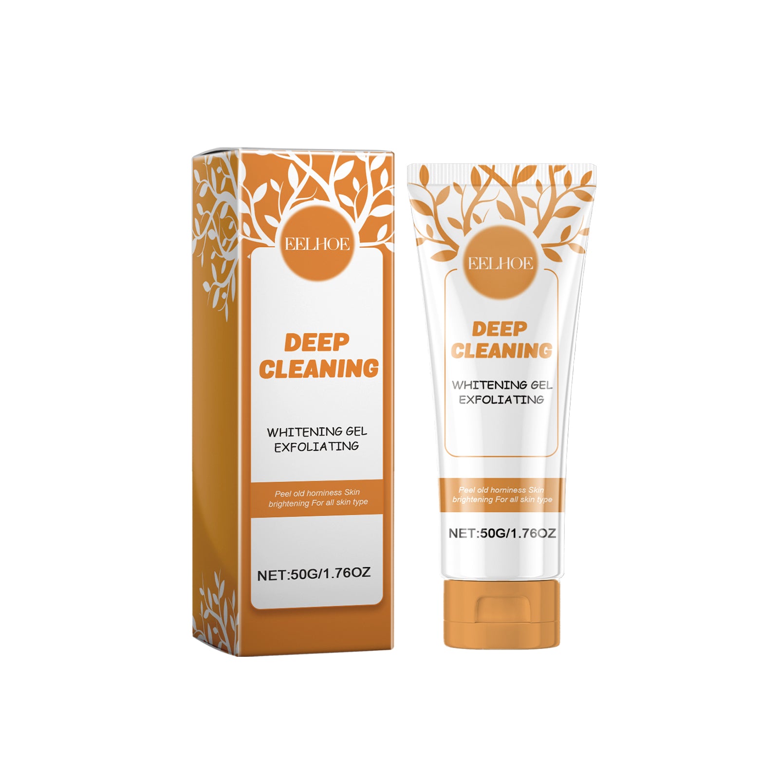 EELHOE Deep Cleaning Exfoliating Whitening Gel, Gentle Cleansing And Exfoliating Gel Nourishes Skin All Over - 5 - CJ