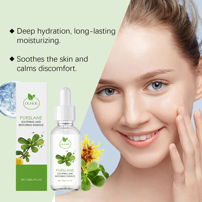 OUHOE Purslane Soothing Repair Serum, Redness Soothing Facial Hydrating Moisturizing Serum - 5 - CJ