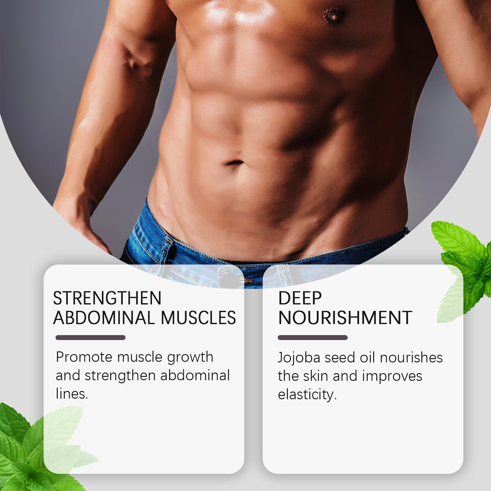 East Moon Abdominal Massage Cream Shape And Firming Men's Exercise To Help Improve Muscle Line - 5 - CJ