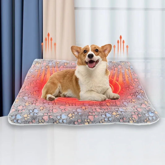 Pets Dog Bed Mat Crate Pad Soft Pet Bed Washable Crate Mat For Large Medium Small Dogs Reversible Fleece Dog Crate Kennel Mat Cat Bed Liner Super Soft Fluffy Premium Fleece Pet Blanket - 5 - CJ