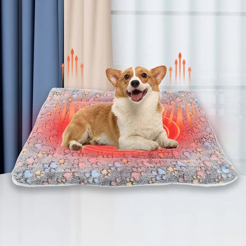 Pets Dog Bed Mat Crate Pad Soft Pet Bed Washable Crate Mat For Large Medium Small Dogs Reversible Fleece Dog Crate Kennel Mat Cat Bed Liner Super Soft Fluffy Premium Fleece Pet Blanket - 5 - CJ