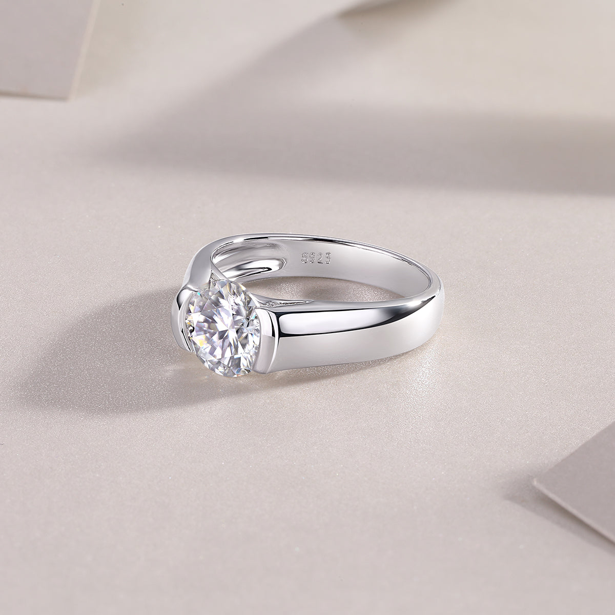 1The Love Of Your Life Diamond Ring, Wedding Ring, Luxury Fashion Set With Moissanite Silver Ring Prohibit Tk Sales - 5 - CJ