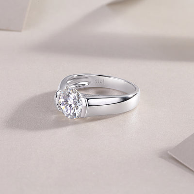 1The Love Of Your Life Diamond Ring, Wedding Ring, Luxury Fashion Set With Moissanite Silver Ring Prohibit Tk Sales - 5 - CJ
